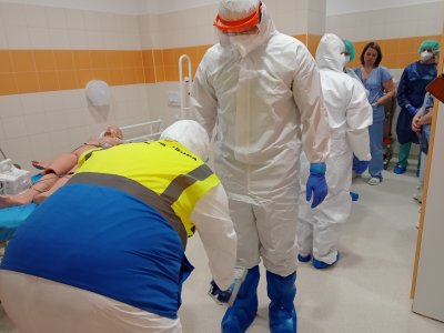VÝCVIK BIOHAZARD TÝMU ZZS JČK